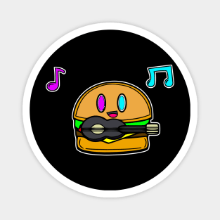 Musical Cheeseburger Magnet